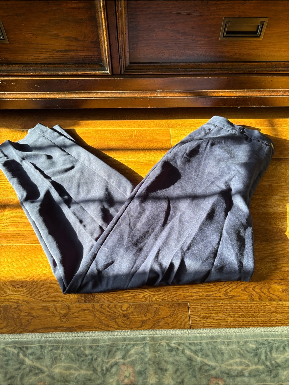 Women Navy Dress Pants